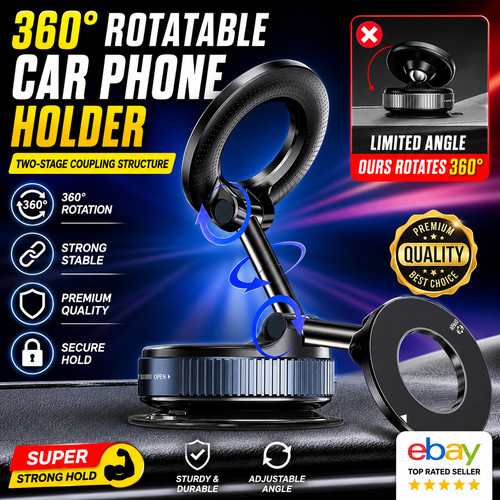 360 rotating magnetic - 360°,