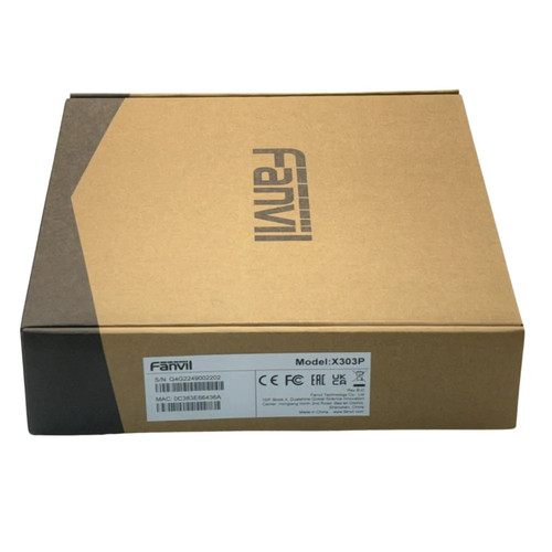 Telefono fanvil x303p nero - fanvil,