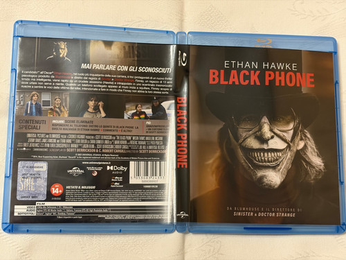 Black phone blu ray ottimo - -,