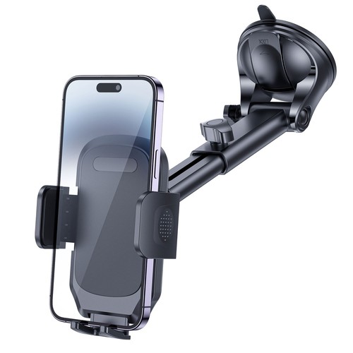 Supporto telefono auto nero - supporto,