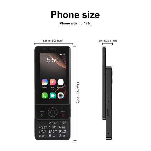 Telefono cellulare nero - , 4g